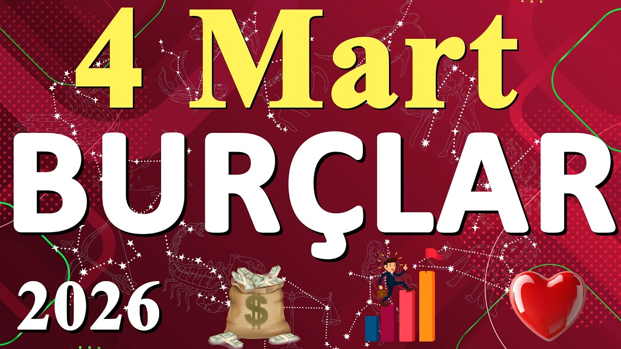 AŞK VE PARA KAPIDA! ❤️💰 4 Mart’ta Burçları Neler Bekliyor?