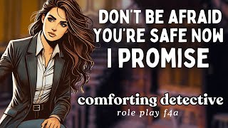 ASMR Roleplay | A Gentle Detective Finds You, Protects You & Helps You Heal