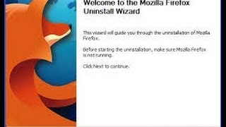 How To Uninstall Firefox in Windows 7 How To Uninstall Firefox in Windows 7