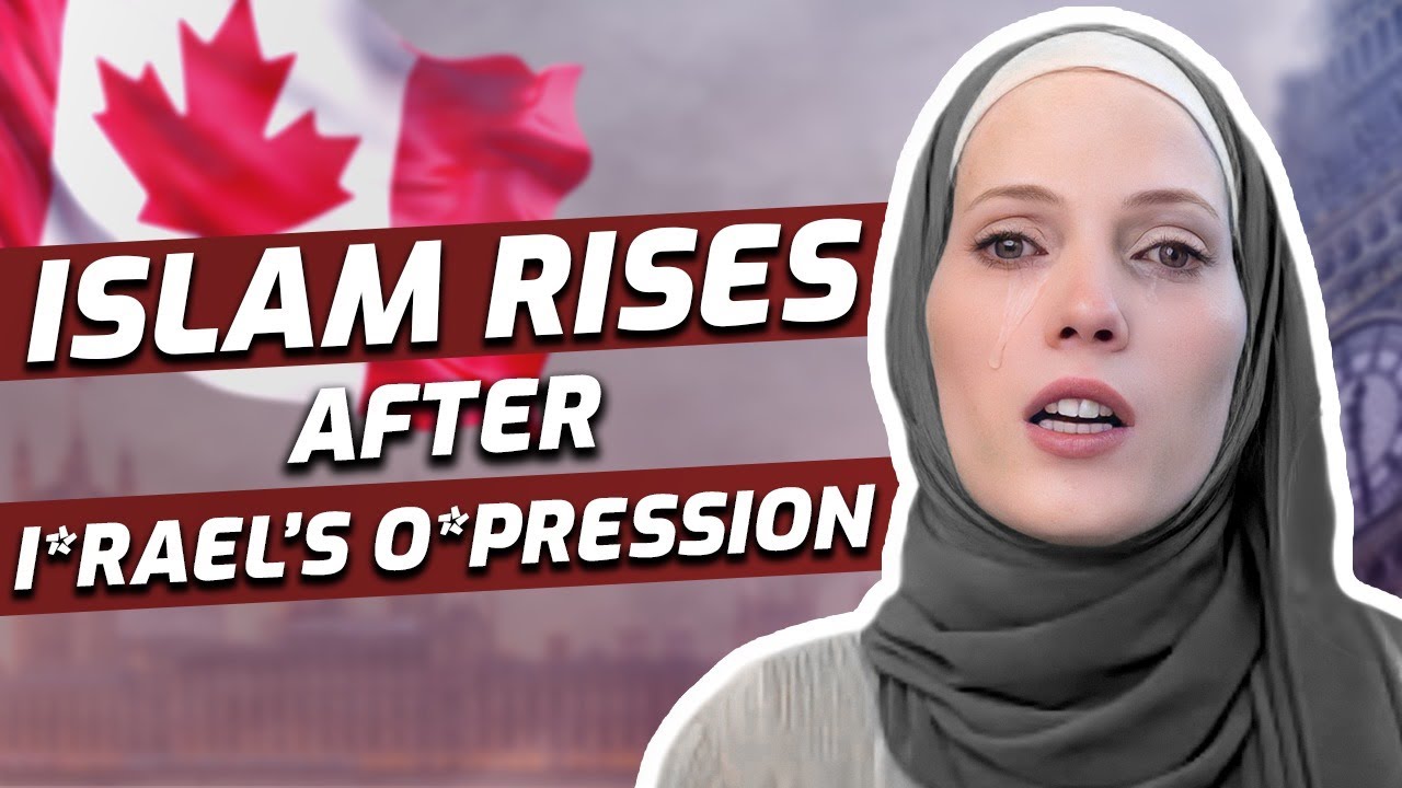 Islam RISES After ISR*EL Op*ression/Canadian Woman Emotional Muslim Convert Story