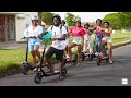 Escooter fun  tour experience with island buzz tours nevis