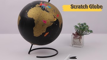 Scratch Globe#globe #homeofficedecor #travel