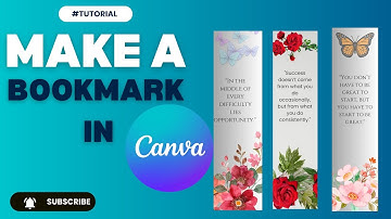Create a Bookmark with Canva (And Make It EXTRA!)