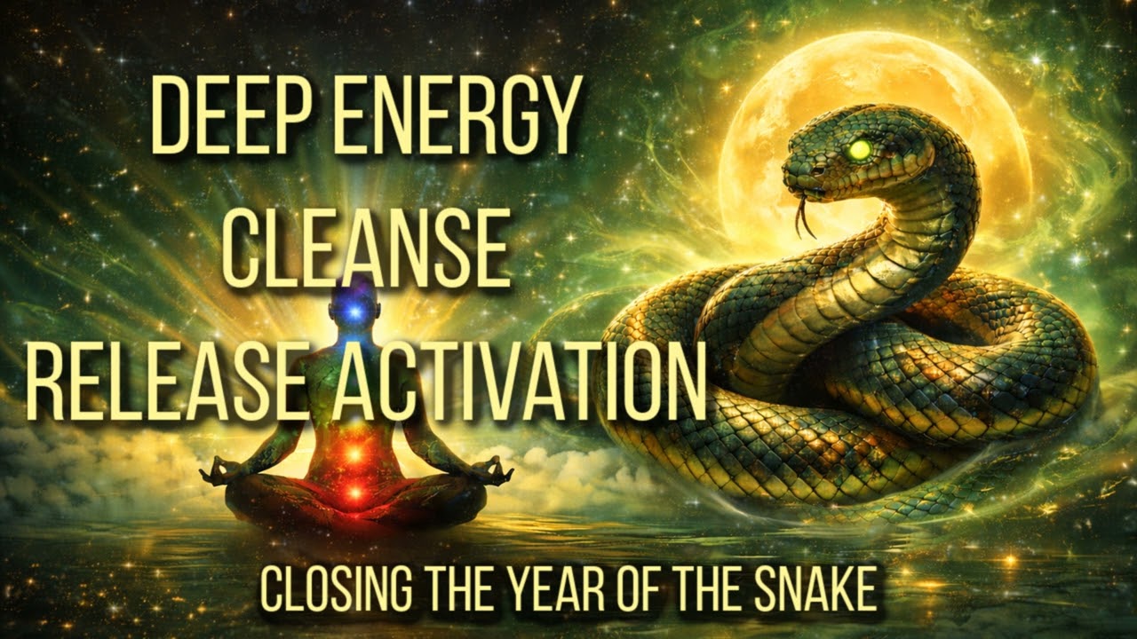 End of Year Energy Cleanse + Release Meditation 🐍 Closing the Year of the Snake