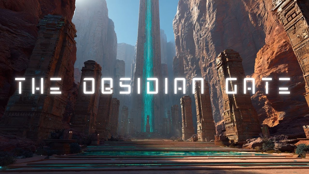 Obsidian Gate The Obsidian Gate 🏜️ Ancient Sci-Fi Ambient Music for Focus & Mystical ...