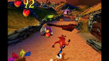 Crash Bandicoot Warped: Gee Wiz (Box Gem Guide) [1080 HD]
