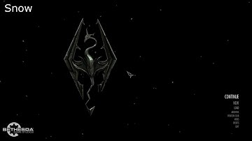 Skyrim SE Mods: Replace Main Menu and Loading Screen Fog With Snow SE - Vanilla Comparison