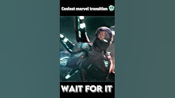 Coolest marvel transition ever 🥶 Wait for it #shorts #transition #marvel