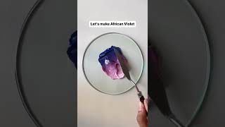 African Violet✨ | Paint Mixing Tutorial | Color Mixing | QuinnsArte | #shorts #painting #paint screenshot 3