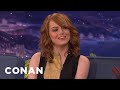 Emma Stone Is Funnier As A Redhead CONAN On TBS