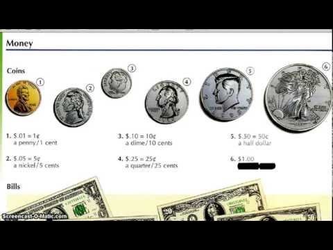 Vocabulary - money - YouTube