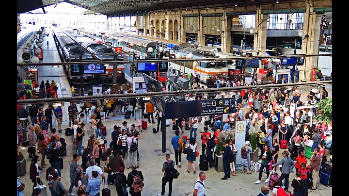 Paris Gare du Nord  - The Busiest Station in Europe !