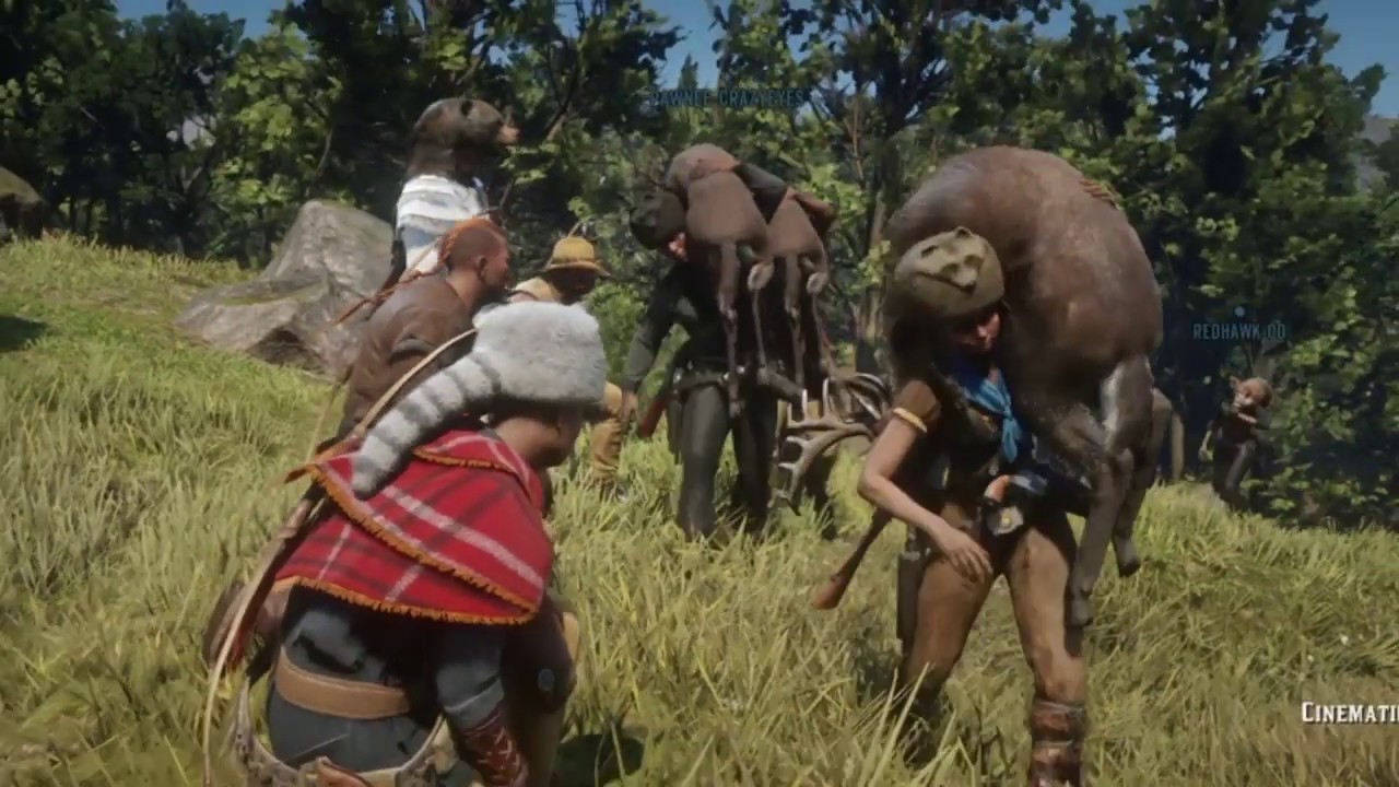 Red Dead Redemption 2 online The Hunt Native American Role playing #RDO ...