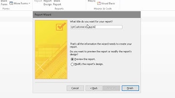 How to create a Report with a group in MS Access
