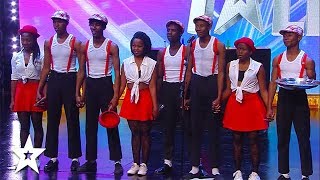 Amazing Dance Group WOW Judges on SA's Got Talent 17