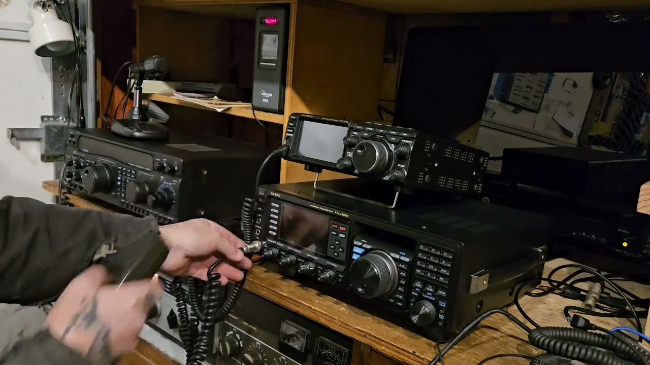 yaesu ft920 microphone tests