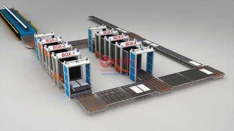 Tiles manufacturing aging process / Technical 3D Animation