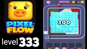 Pixelflow level 333 hard Guide Walkthrough Solution
