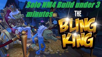 DD2 Solo NM4 Bling King build (under 3 minutes)