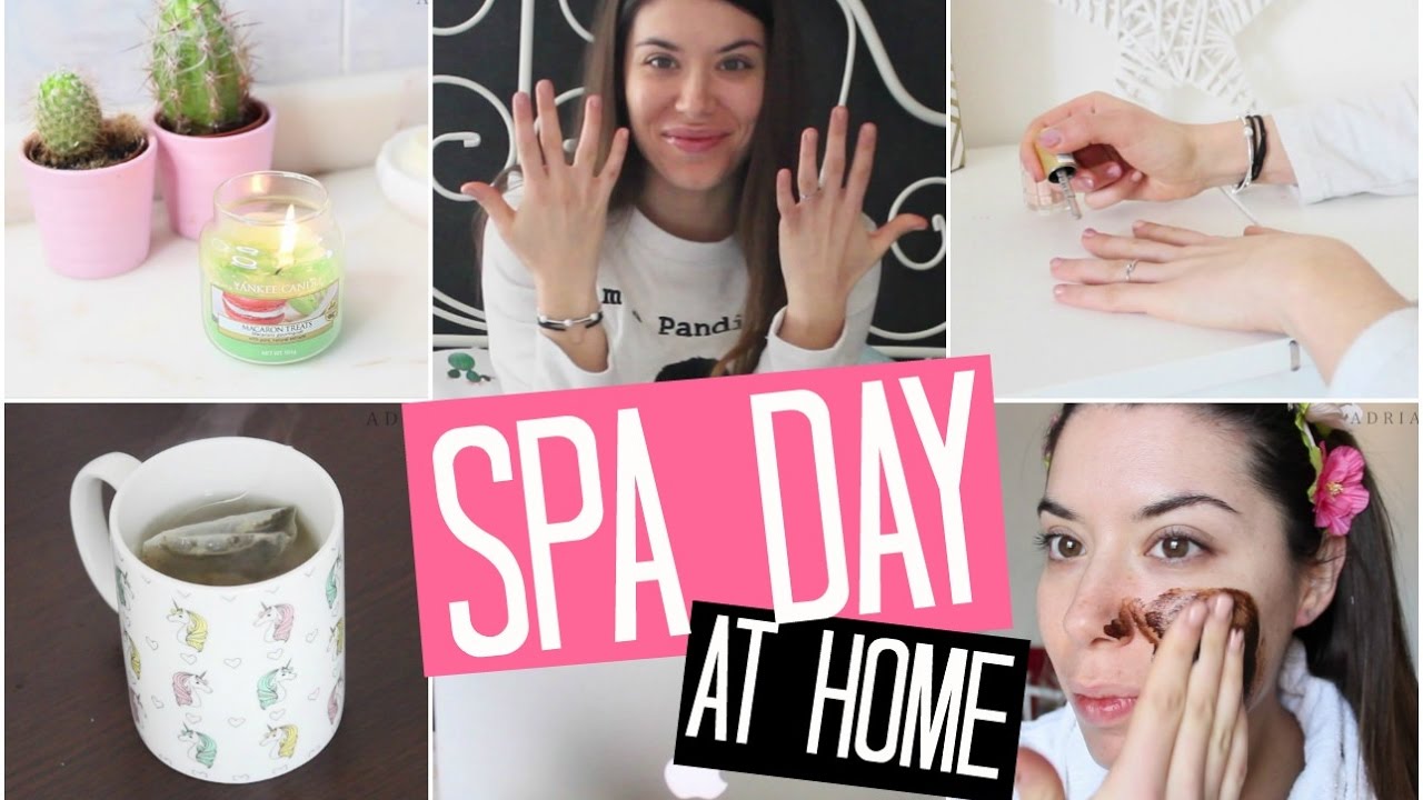 SPA DAY AT HOME // SPA IN CASA FAI DA TE | Adriana Spink