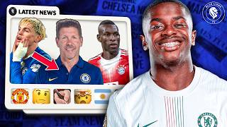 Simeone Links!? Sadiki Talks Begin, Garnacho To Leave Chelsea, Nico Shock U-turn || Chelsea News