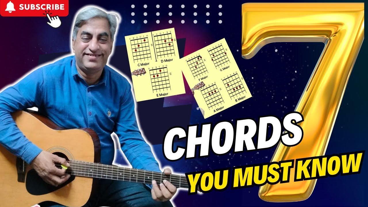 7 Guitar Chords Every Guitarist Should Know - YouTube