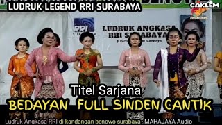 bedayan seni ludruk RRI SURABAYA live kel.kandangan Benowo-sedekah bumi 2022