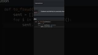 Freudian Translator #python #coding #codewars #challenge #codingchallenge