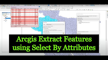 Arcgis Extract Features using Select By Attributes