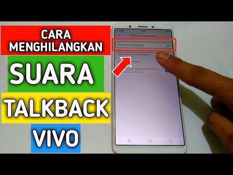 CARA MENGHILANGKAN SUARA TALKBACK VIVO | nonaktifkan talkback vivo