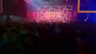 3D Projection Mapping on wooden frames - Electric Weekender / Conne Island