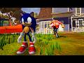 I added Sonic in Hello Neighbor