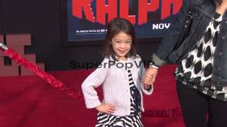 Aubrey Anderson-Emmons at Wreck-It Ralph Los Angeles Prem...