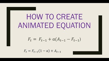 How to Write Animated Equation in PowerPoint