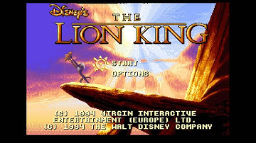 The Lion King AGA (Amiga 50Hz) - Intro / Attract Mode