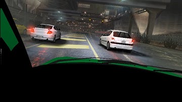 Need for Speed Underground in VR race9 Cockpit view Oculus Rift