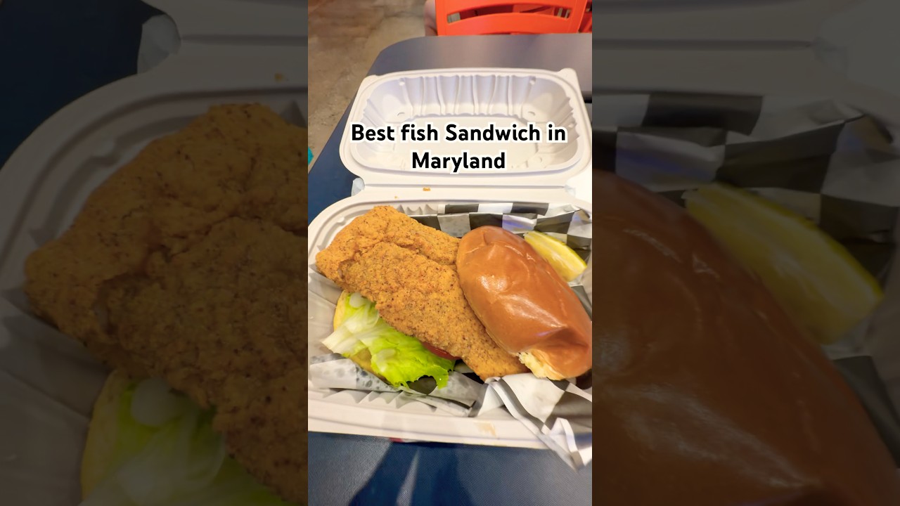 Лучший рыбный сэндвич в Балтиморе. Лучший хранимый секретный рынок Холлинс 