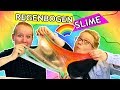 Der PERFEKTE Regenbogen Slime mit Kathi &amp; Eva | Schleim DIY Idee | Slime Selber machen