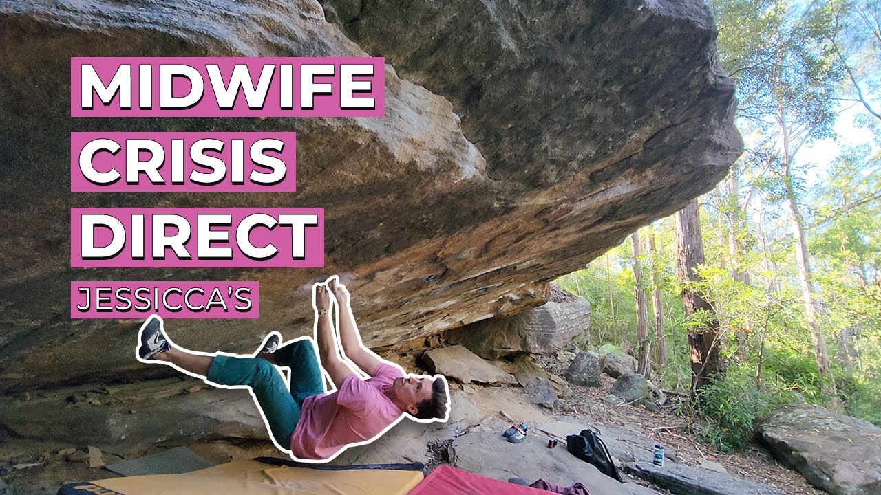 Steeper then you think 👀❗ Midwife Crisis Direct (V9) at Jessicca's, Sydney