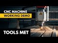 CNC Machine Working Demo – Precision Cutting &amp; Engraving | ToolsMet.com