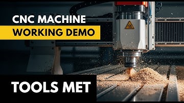 CNC Machine Working Demo – Precision Cutting & Engraving | ToolsMet.com