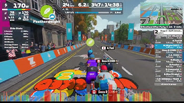 Zwift - Race: Stage 3 - Zwift Unlocked - Race (A) on Scotland After Party