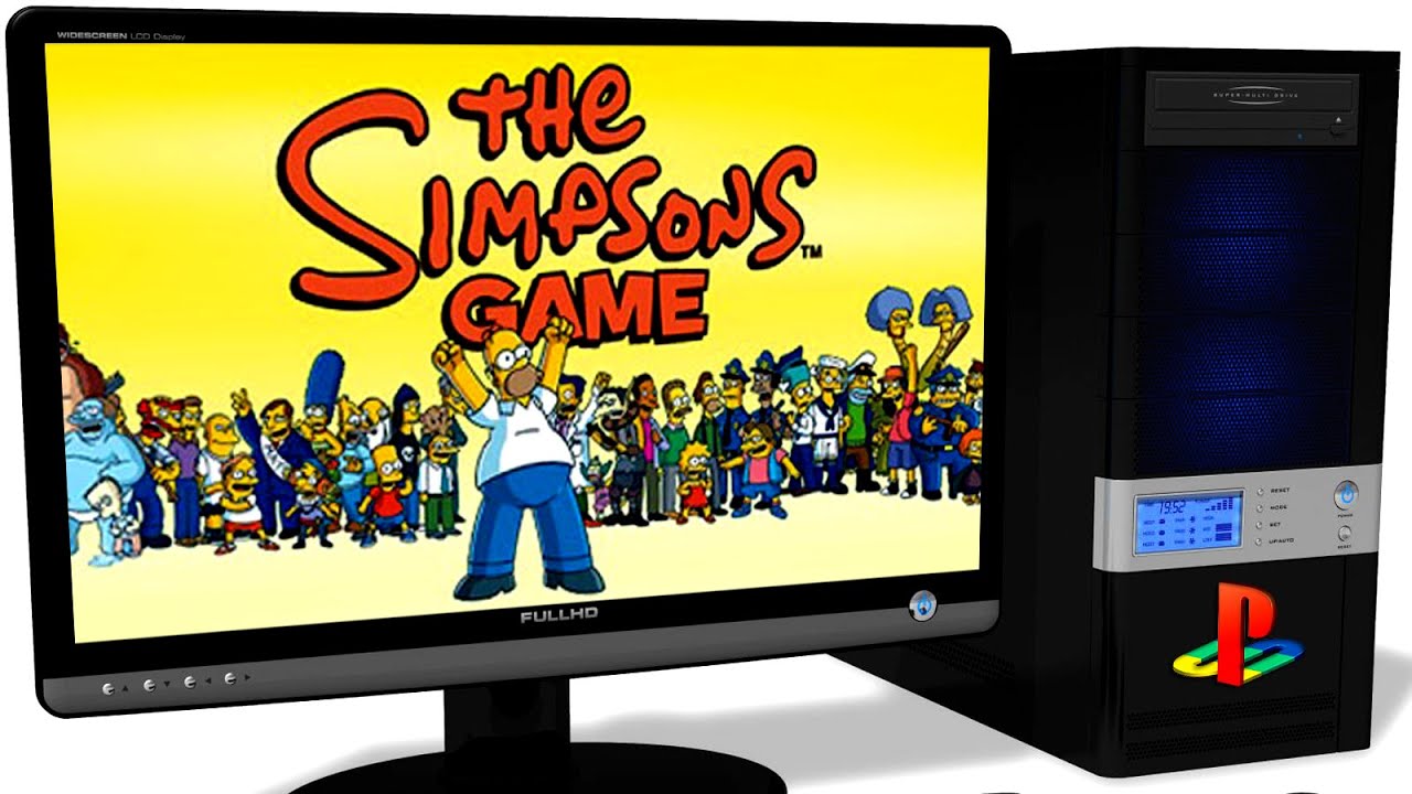 the simpsons game ps3 pc