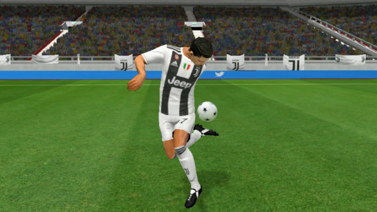Cristiano Ronaldo Rainbow Flick Goal Juventus Dream League ...