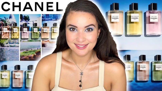 CHANEL PARIS - PARIS Perfume Review - Les Eaux de CHANEL Fragrance - EDT 