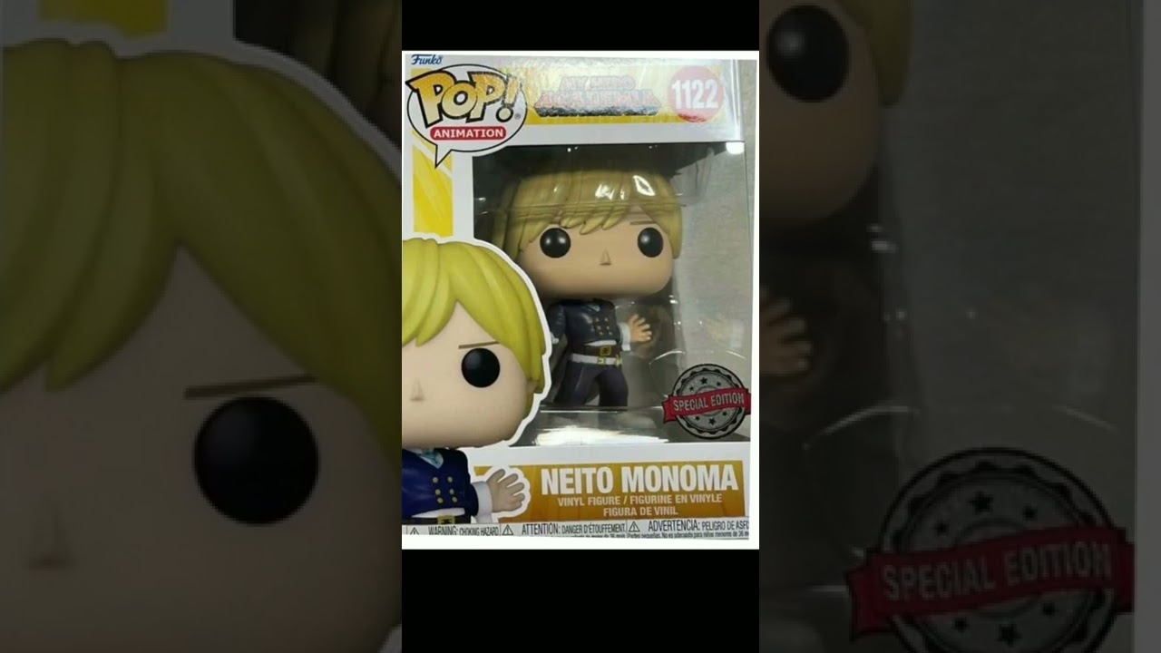 New Neito Monoma My Hero Academia Funko Pop!