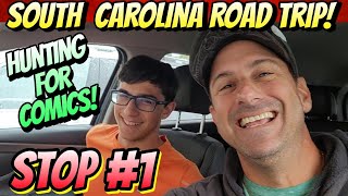 Hunting For Comic Books At A Used Book Store In South Carolina!