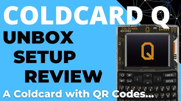 Coldcard Q Bitcoin Hardware Wallet (Unboxing, Setup & Review) Air-Gapped QR Codes + Password Manager