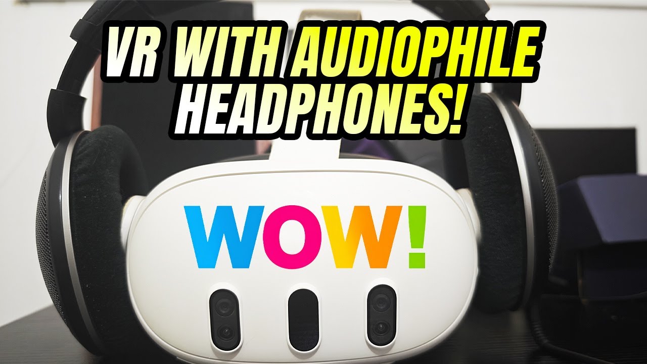 Meta Quest 3 with External Audiophile Headphones - BLOWN!