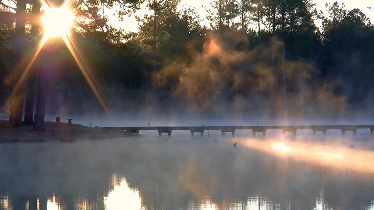 Sunrise on Lamar Lake